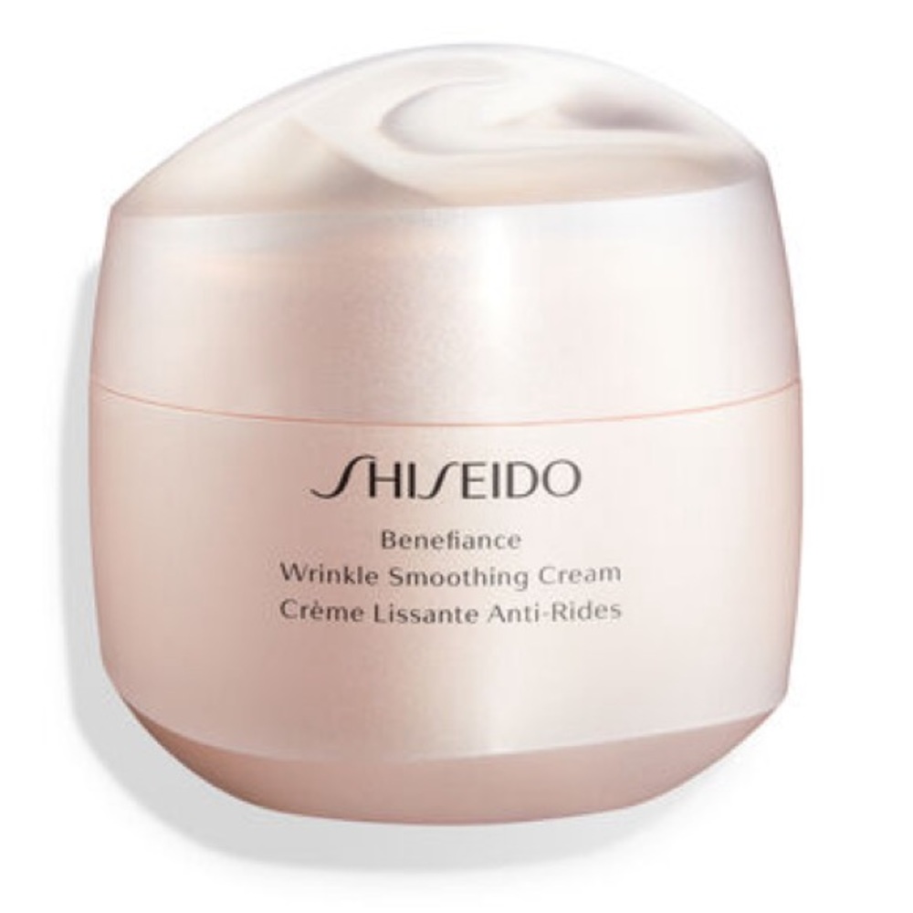 SHISEIDO BENEFIANCE WRINKLE SMOOTHING CREAM Full Size 1.7 Oz. SEALED JAR NIB!